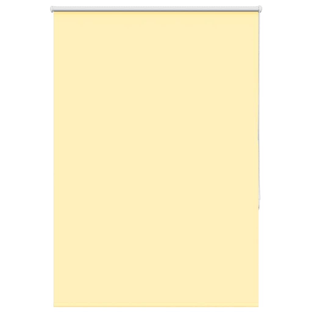 vidaXL Verdunkelungsrollo Gelb 90x150 cm Stoffbreite 85,7 cm Polyester