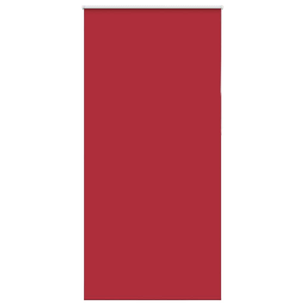 vidaXL Verdunkelungsrollo Rot 100x230cm Stoffbreite 95,7 cm Polyester
