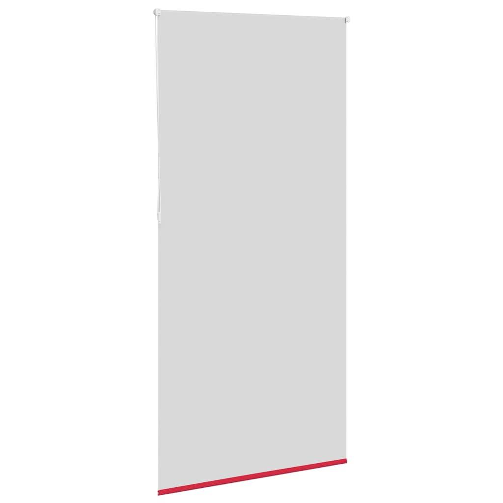 vidaXL Verdunkelungsrollo Rot 95x230 cm Stoffbreite 90,7 cm Polyester