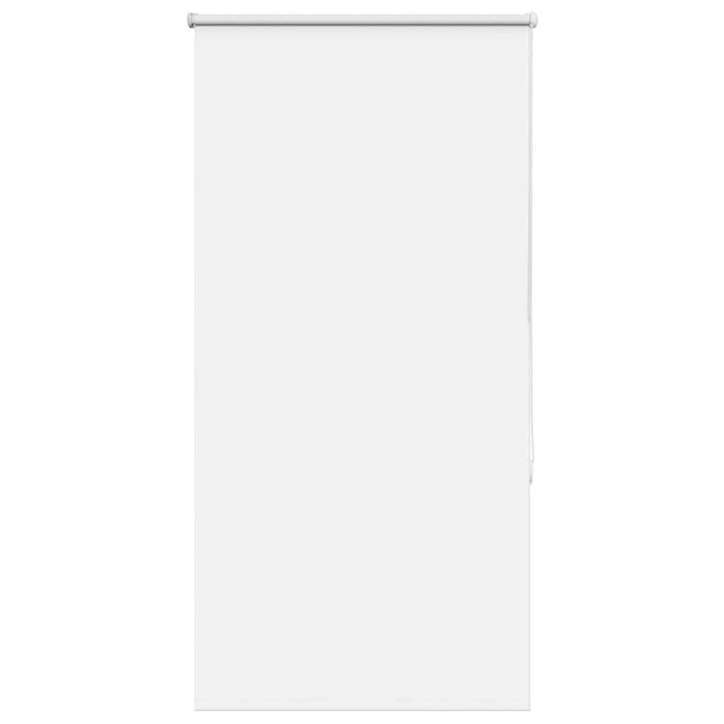 vidaXL Verdunkelungsrollo Weiß 75x130cm Stoffbreite 70,7 cm Polyester