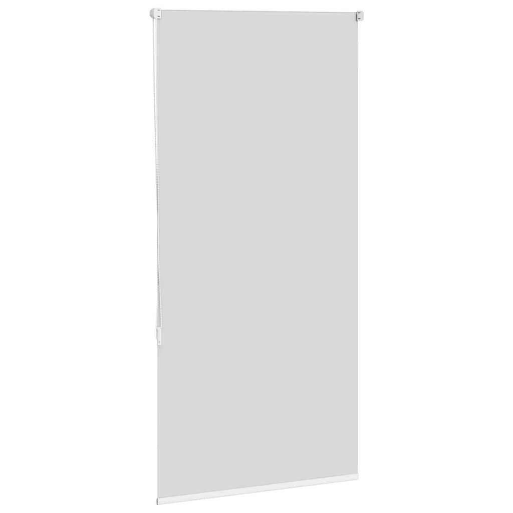 vidaXL Verdunkelungsrollo Weiß 75x130cm Stoffbreite 70,7 cm Polyester