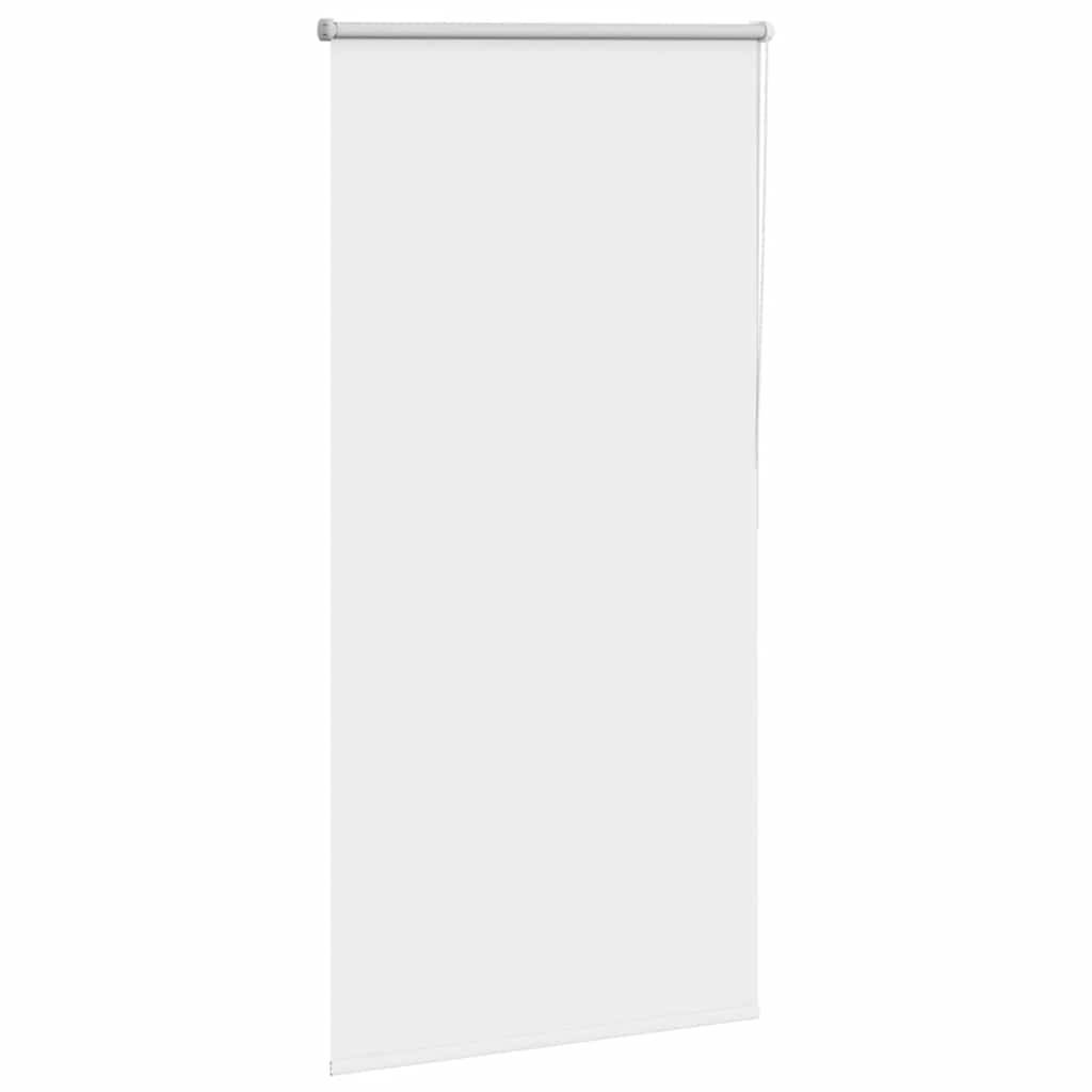vidaXL Verdunkelungsrollo Weiß 65x130cm Stoffbreite 60,7 cm Polyester
