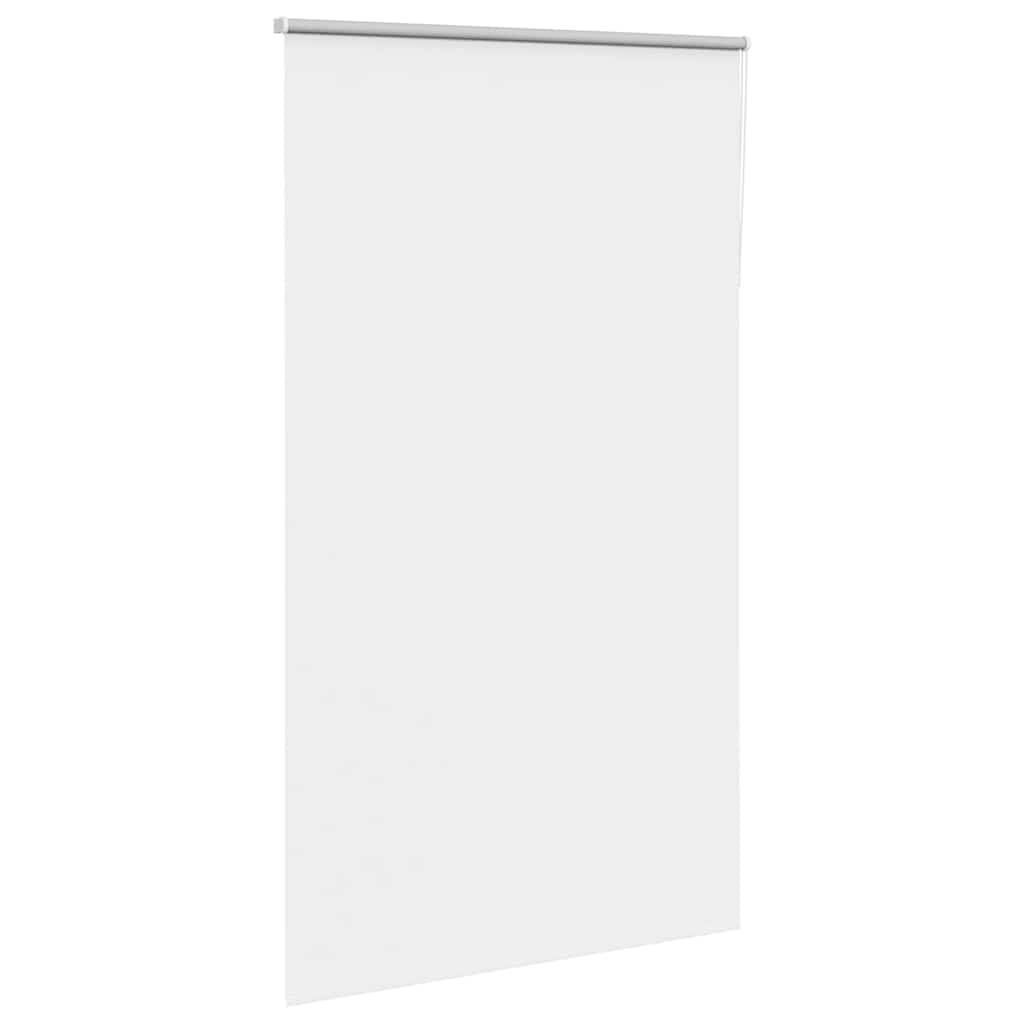 vidaXL Verdunkelungsrollo Weiß 120x230cm Stoffbreite 116,6cm Polyester