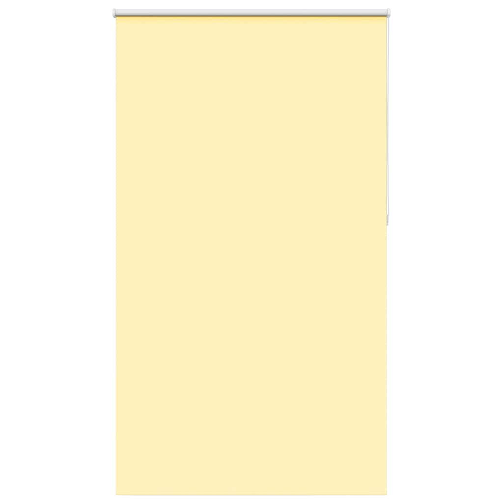 vidaXL Verdunkelungsrollo Gelb 135x210cm Stoffbreite 131,6cm Polyester