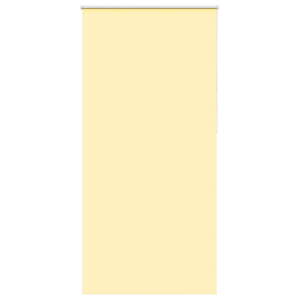 vidaXL Verdunkelungsrollo Gelb 115x230cm Stoffbreite 110,7cm Polyester