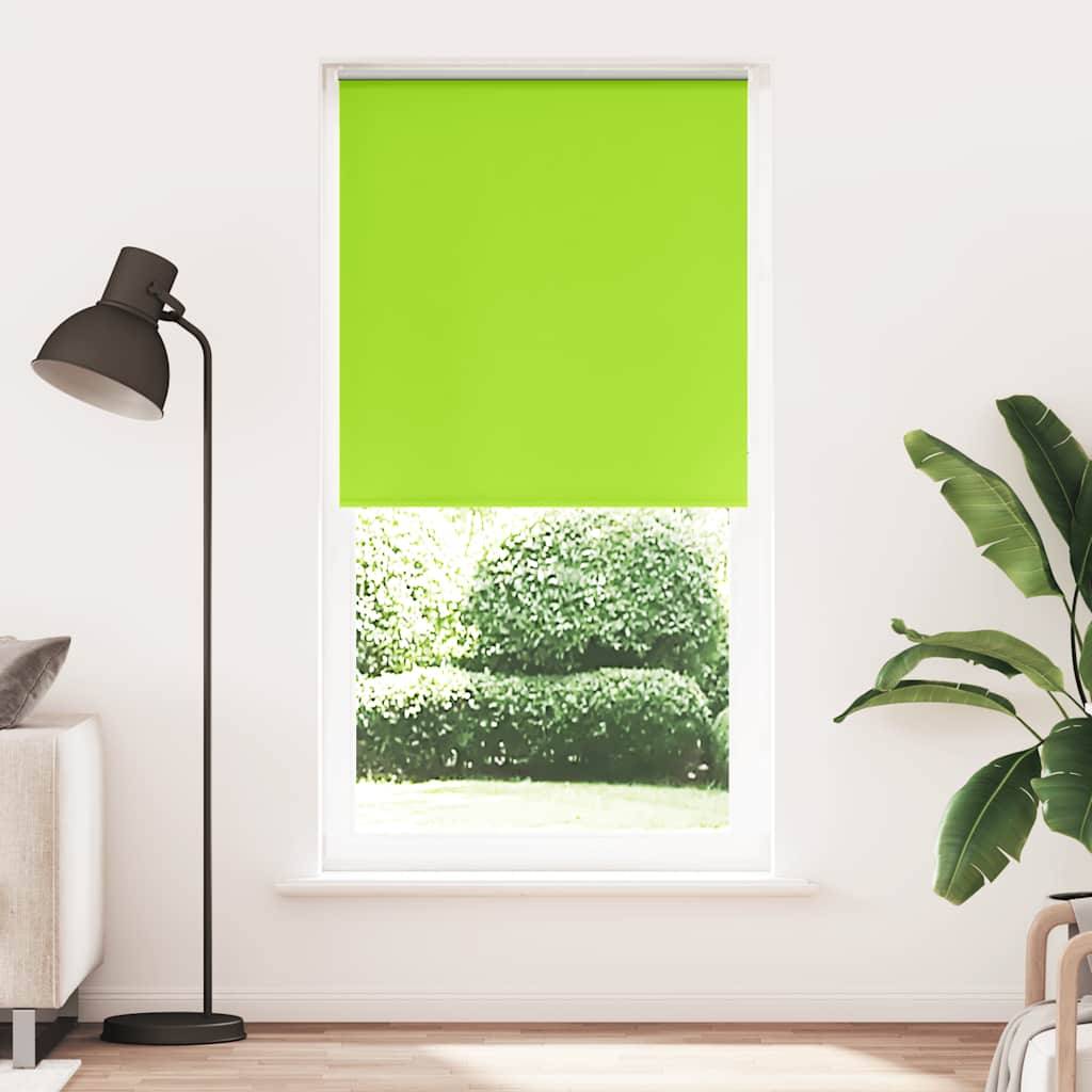 vidaXL Verdunkelungsrollo Grün 105x230cm Stoffbreite 100,7cm Polyester