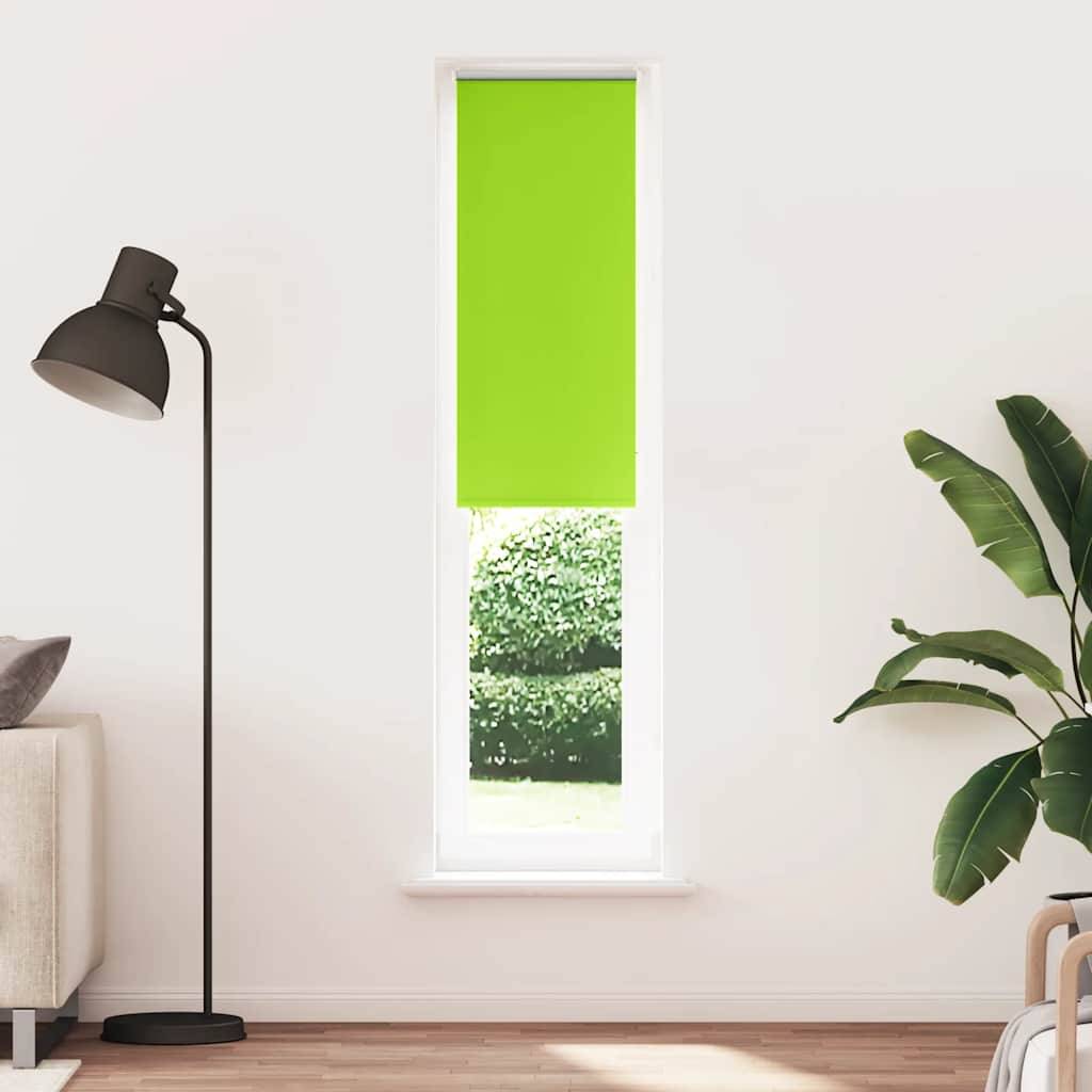vidaXL Verdunkelungsrollo Grün 55x230 cm Stoffbreite 50,7 cm Polyester