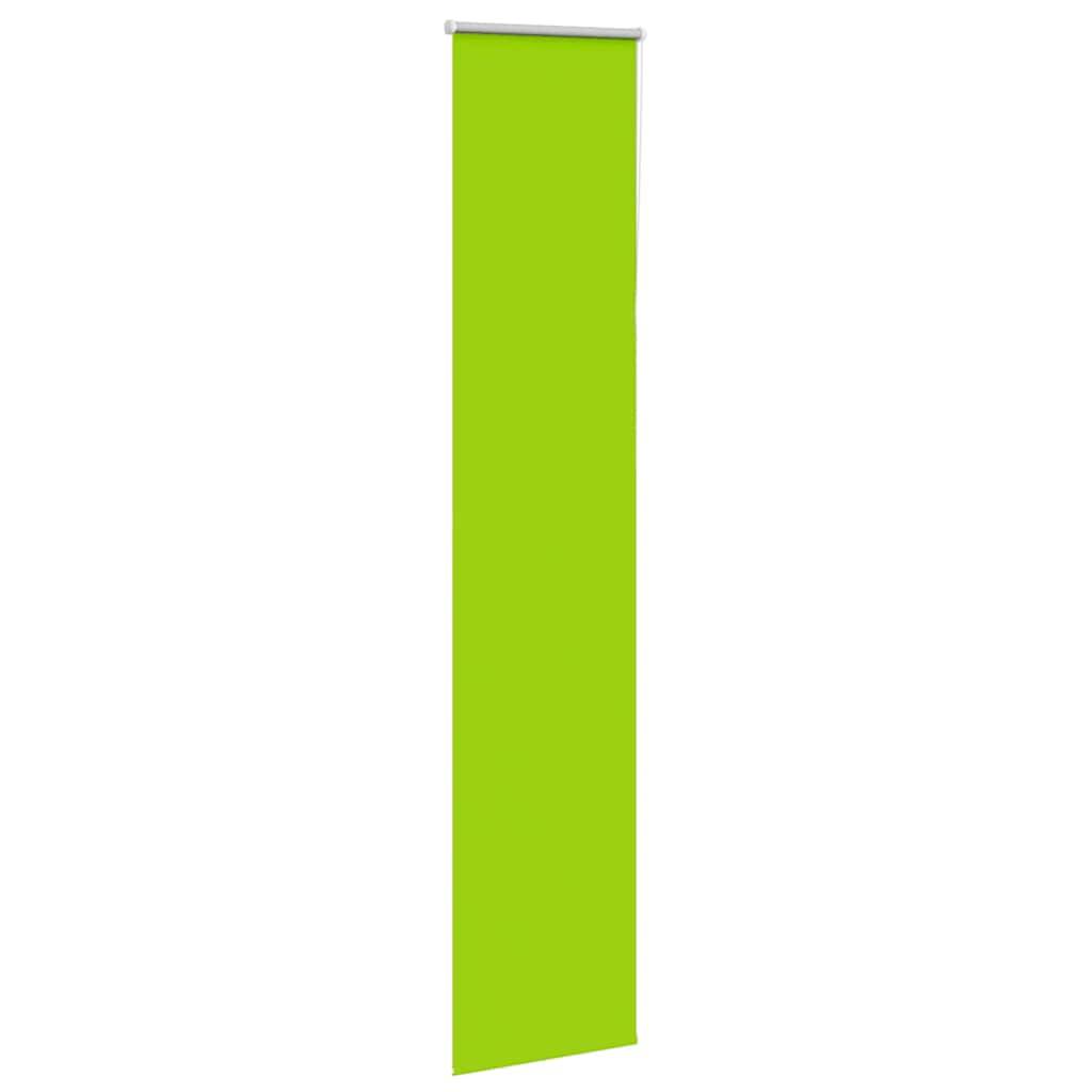 vidaXL Verdunkelungsrollo Grün 55x230 cm Stoffbreite 50,7 cm Polyester