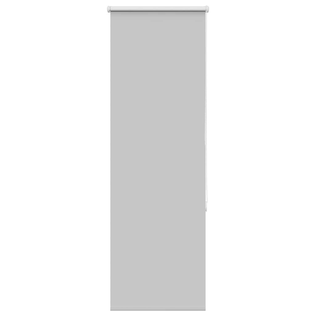 vidaXL Verdunkelungsrollo Hellgrau 45x130 cm Stoffbreite 40,7 cm