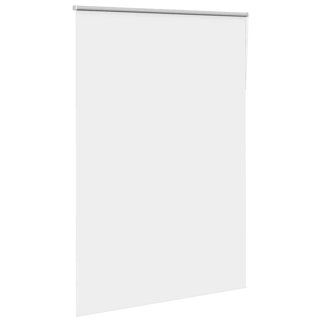 vidaXL Verdunkelungsrollo Weiß 150x210cm Stoffbreite 146,6cm Polyester