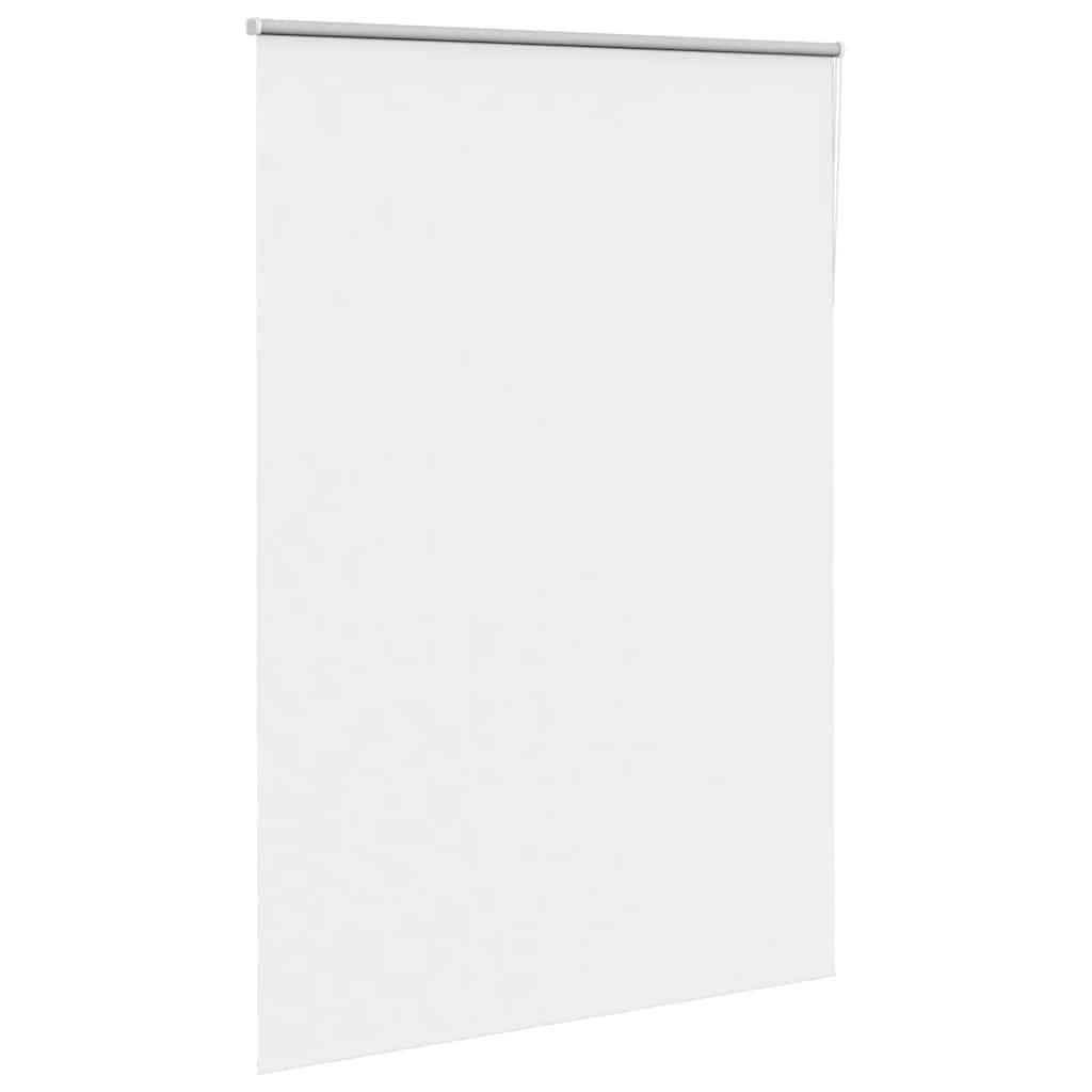 vidaXL Verdunkelungsrollo Weiß 145x230cm Stoffbreite 141,6cm Polyester