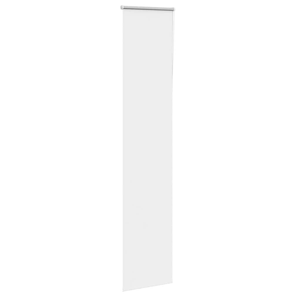 vidaXL Verdunkelungsrollo Weiß 45x210cm Stoffbreite 40,7 cm Polyester
