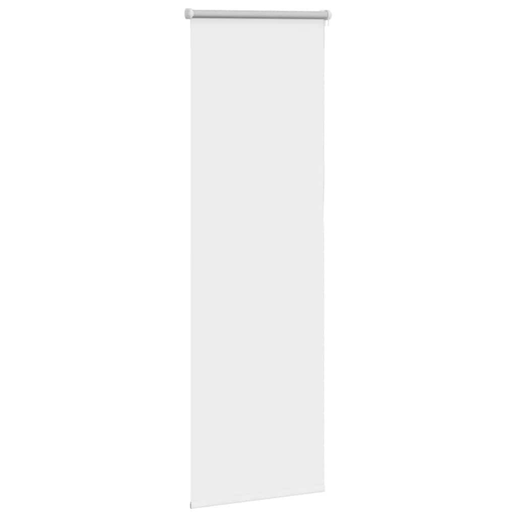 vidaXL Verdunkelungsrollo Weiß 60x130cm Stoffbreite 55,7 cm Polyester