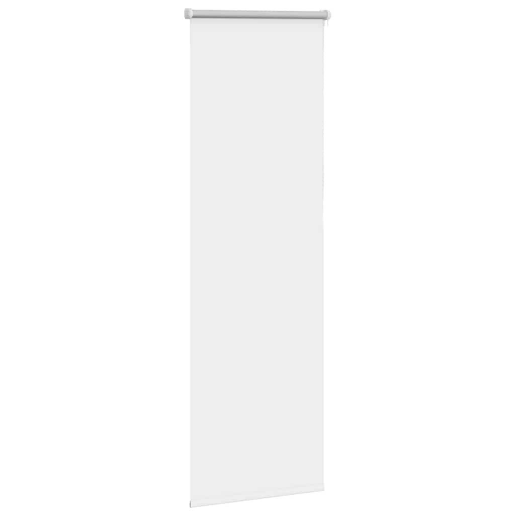 vidaXL Verdunkelungsrollo Weiß 55x130cm Stoffbreite 50,7 cm Polyester