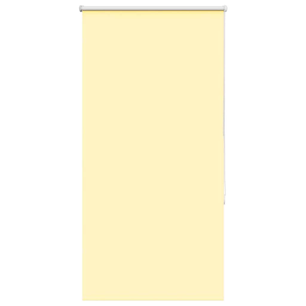 vidaXL Verdunkelungsrollo Gelb 70x130 cm Stoffbreite 65,7 cm Polyester