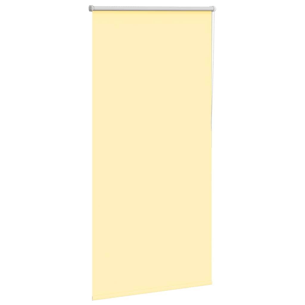 vidaXL Verdunkelungsrollo Gelb 70x175 cm Stoffbreite 65,7 cm Polyester