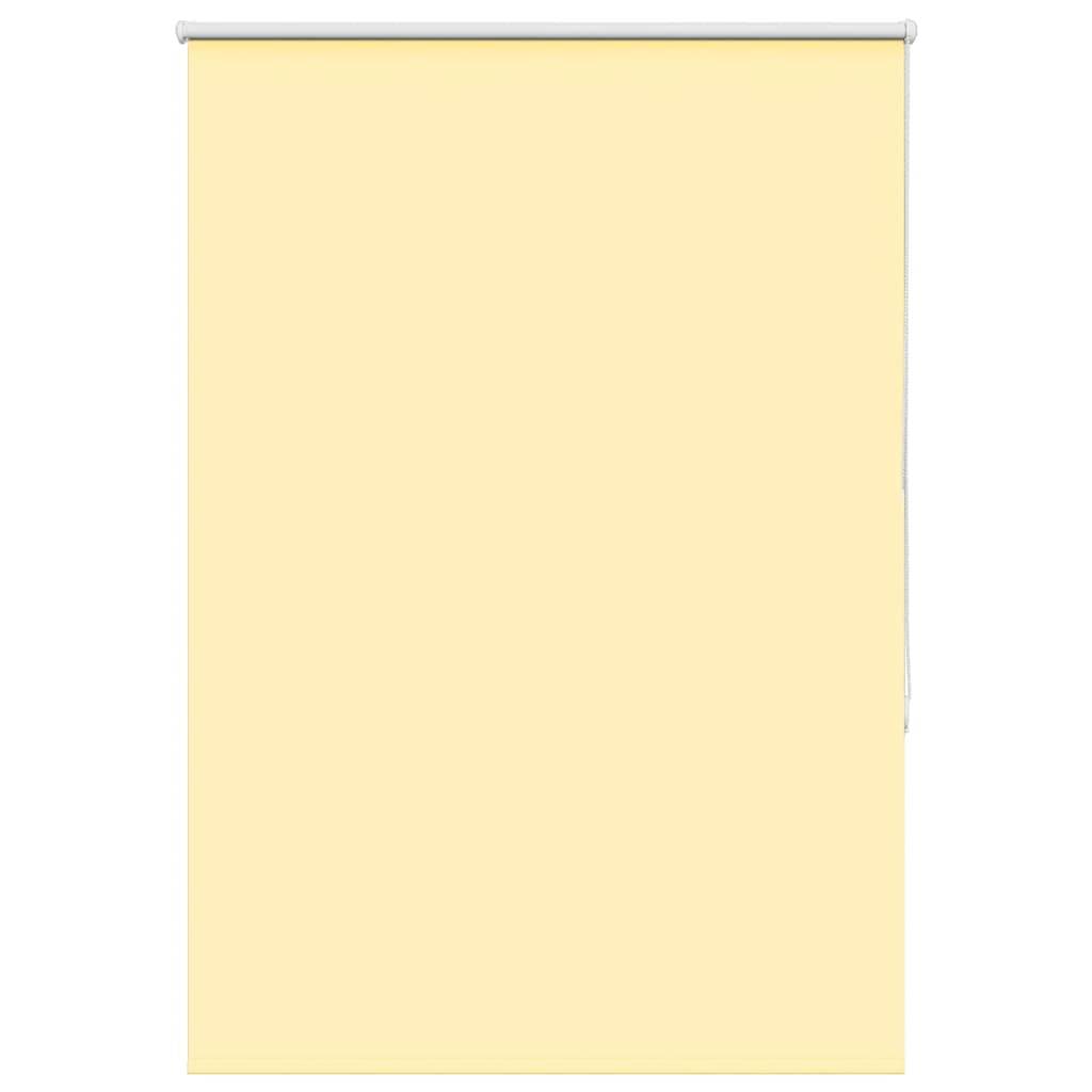 vidaXL Verdunkelungsrollo Gelb 115x130cm Stoffbreite 110,7cm Polyester