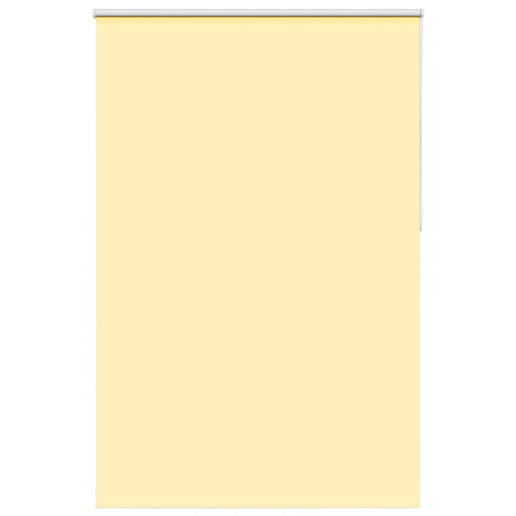 vidaXL Verdunkelungsrollo Gelb 155x230cm Stoffbreite 151,6cm Polyester