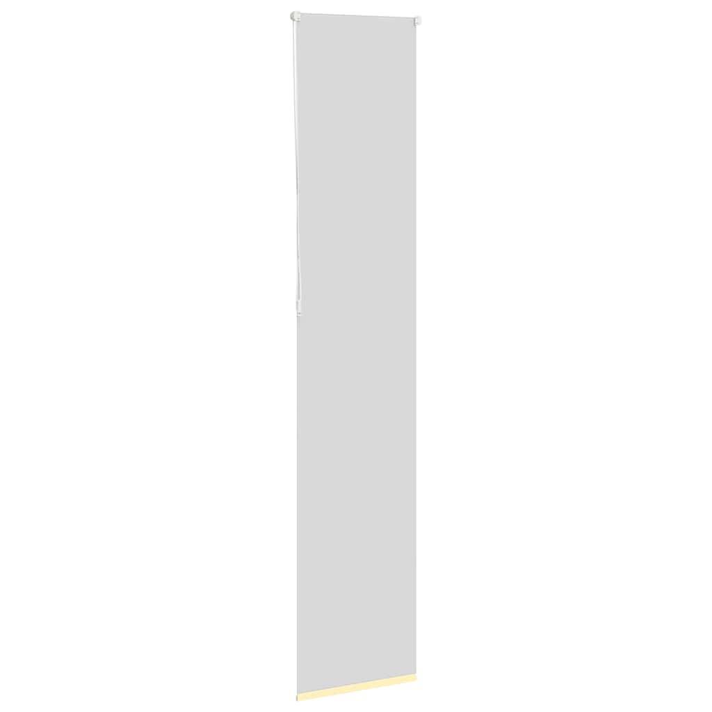 vidaXL Verdunkelungsrollo Gelb 50x230 cm Stoffbreite 45,7 cm Polyester