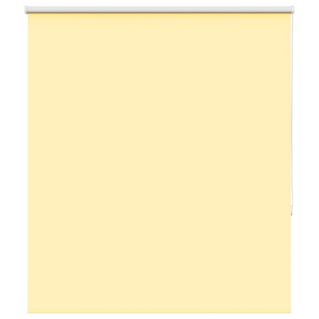 vidaXL Verdunkelungsrollo Gelb 135x150cm Stoffbreite 131,6cm Polyester