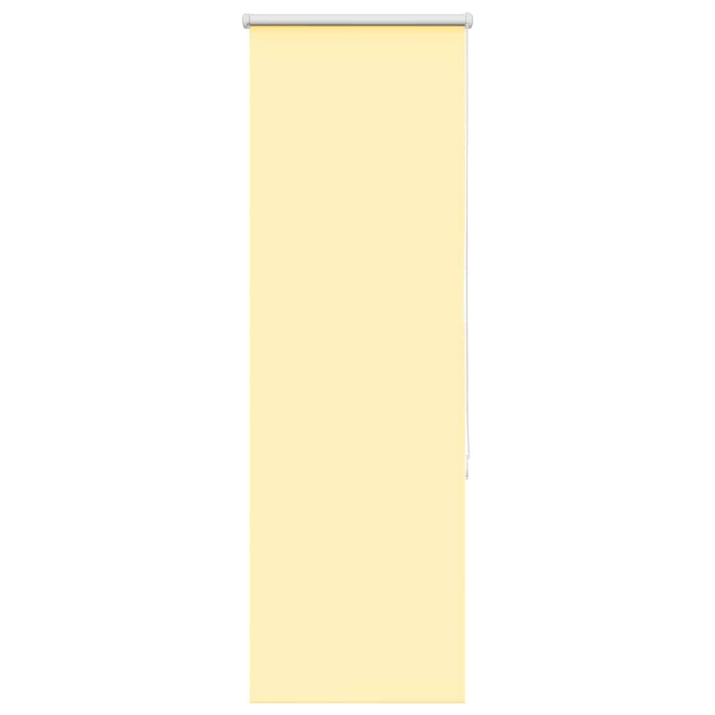 vidaXL Verdunkelungsrollo Gelb 55x150 cm Stoffbreite 50,7 cm Polyester