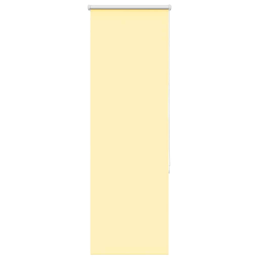 vidaXL Verdunkelungsrollo Gelb 45x150 cm Stoffbreite 40,7 cm Polyester