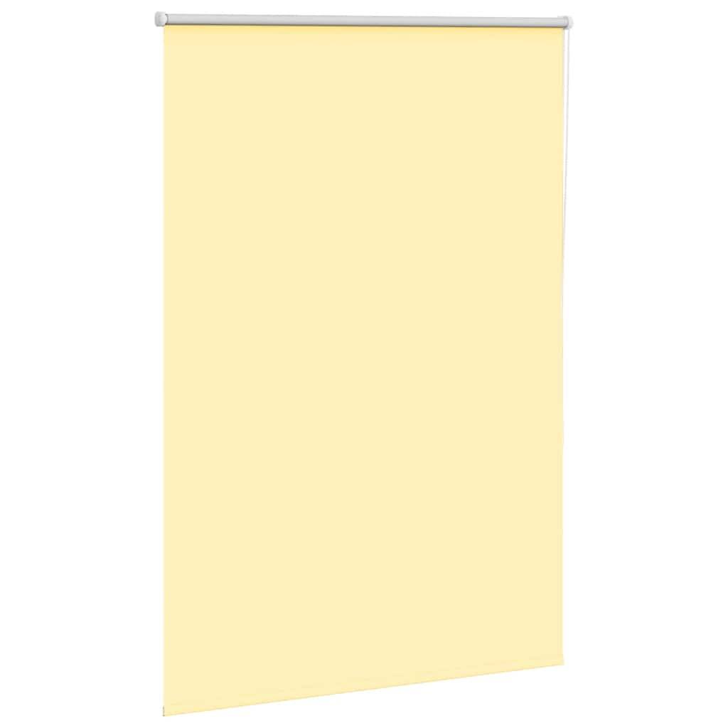 vidaXL Verdunkelungsrollo Gelb 100x175cm Stoffbreite 95,7 cm Polyester