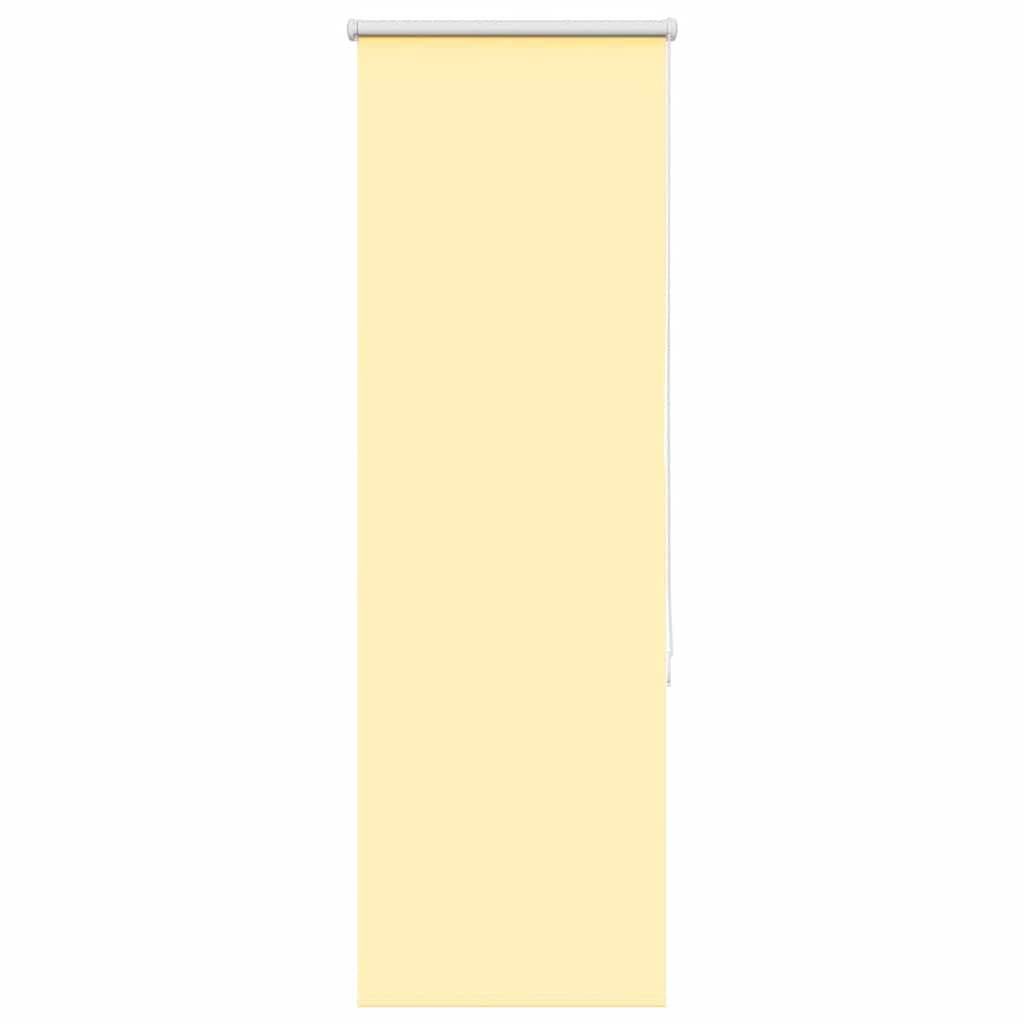 vidaXL Verdunkelungsrollo Gelb 40x150cm Stoffbreite 35,7cm Polyester