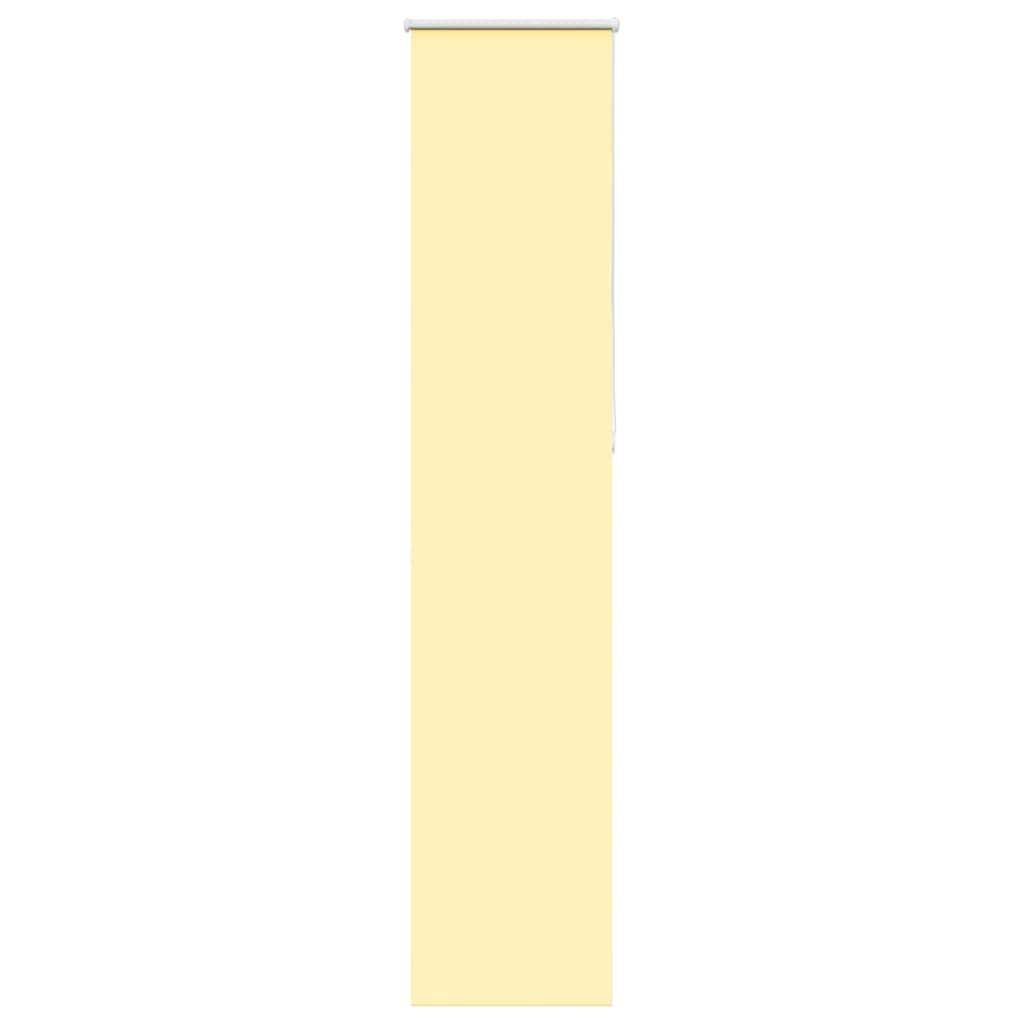 vidaXL Verdunkelungsrollo Gelb 40x230 cm Stoffbreite 35,7 cm Polyester