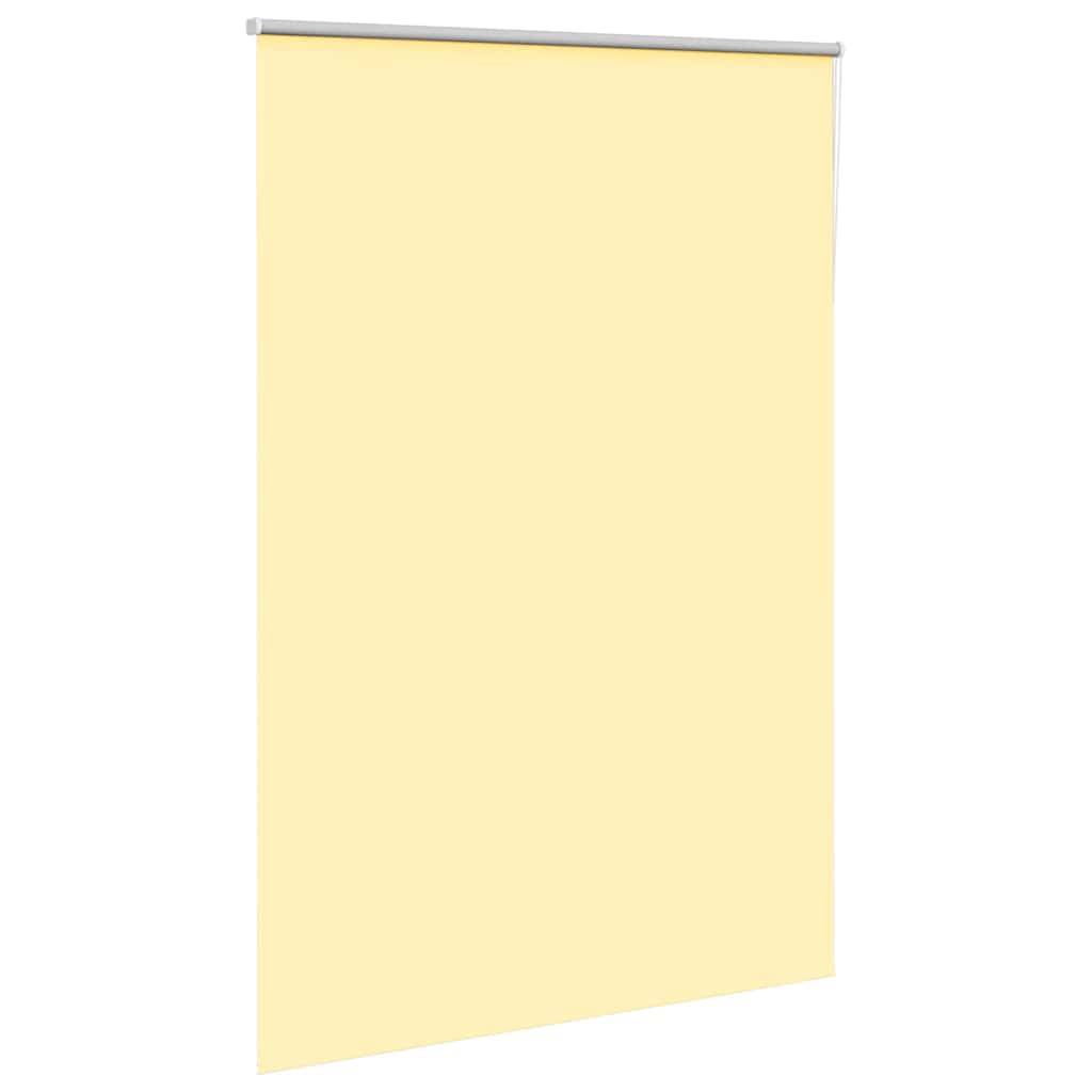 vidaXL Verdunkelungsrollo Gelb 145x230cm Stoffbreite 141,6cm Polyester