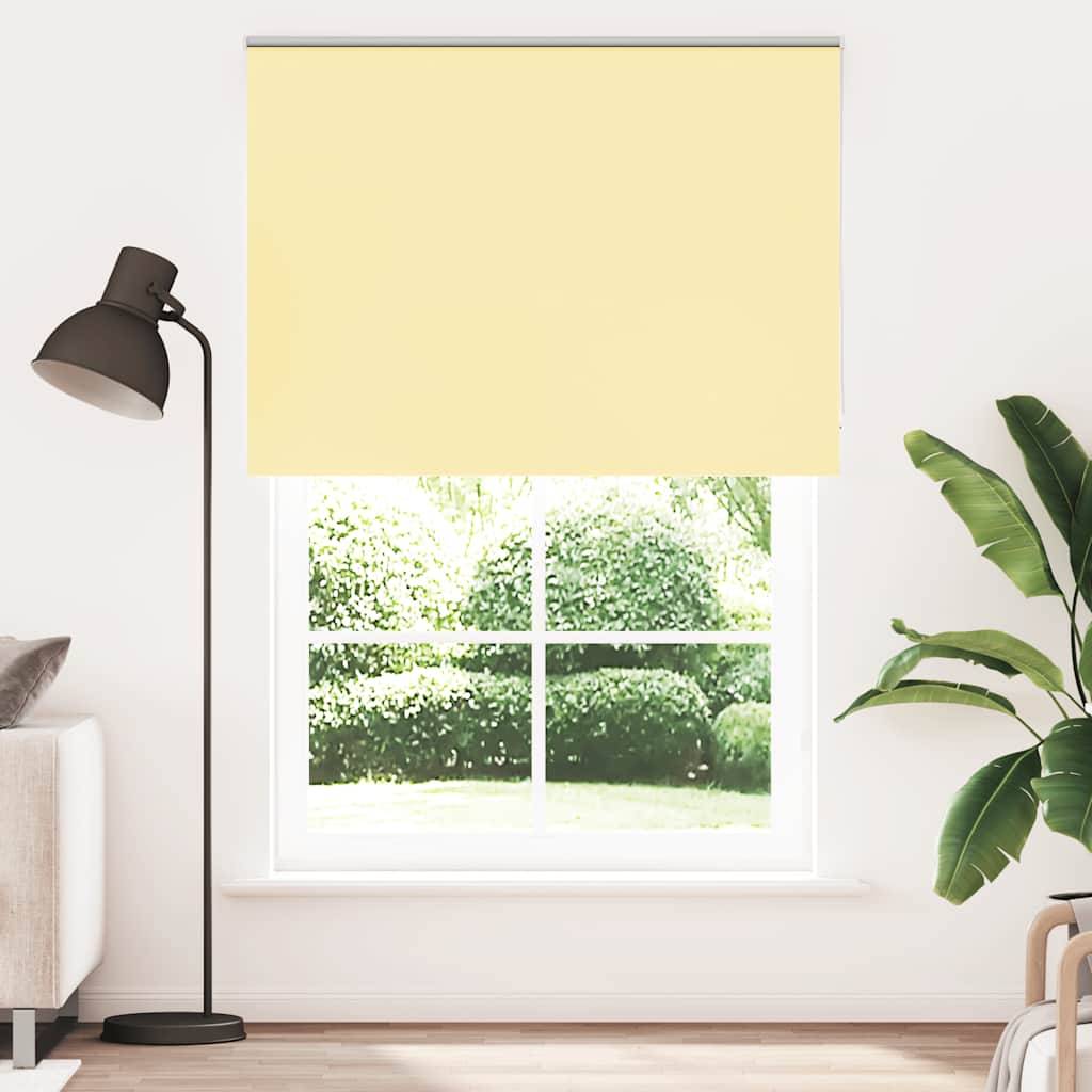 vidaXL Verdunkelungsrollo Gelb 150x230cm Stoffbreite 146,6cm Polyester