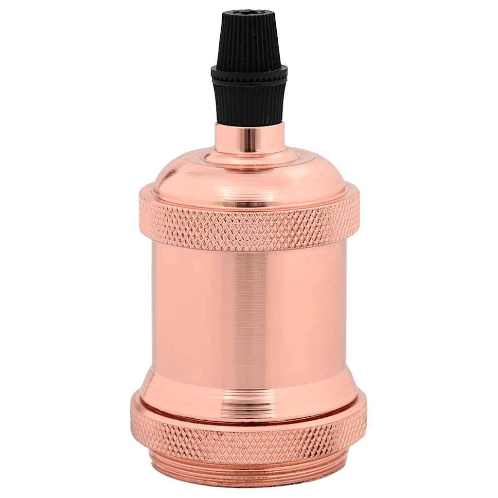 vidaXL Lampenfassungen 2 Stk. Rosegold E27