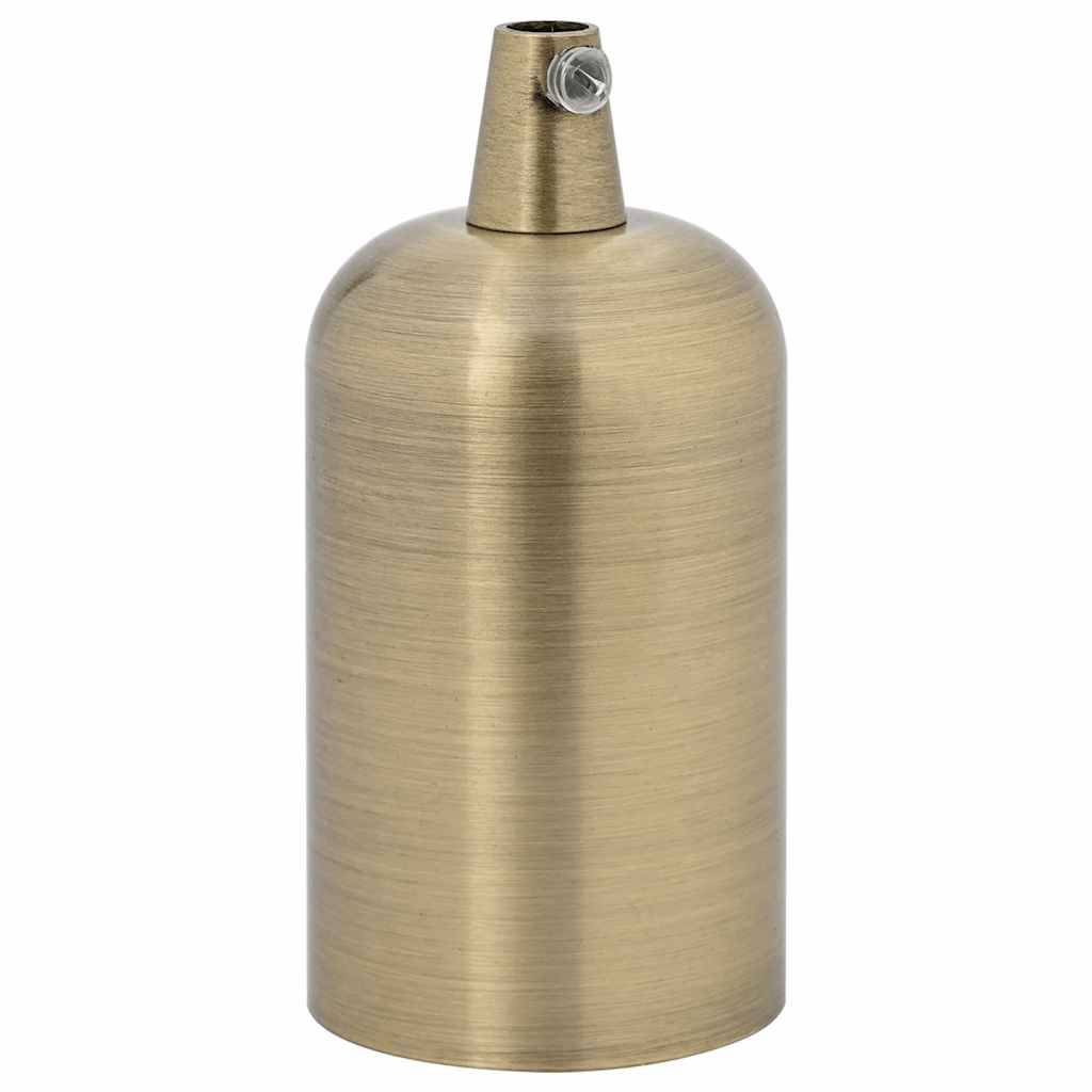 vidaXL Lampenfassungen 2 Stk. Bronze E27