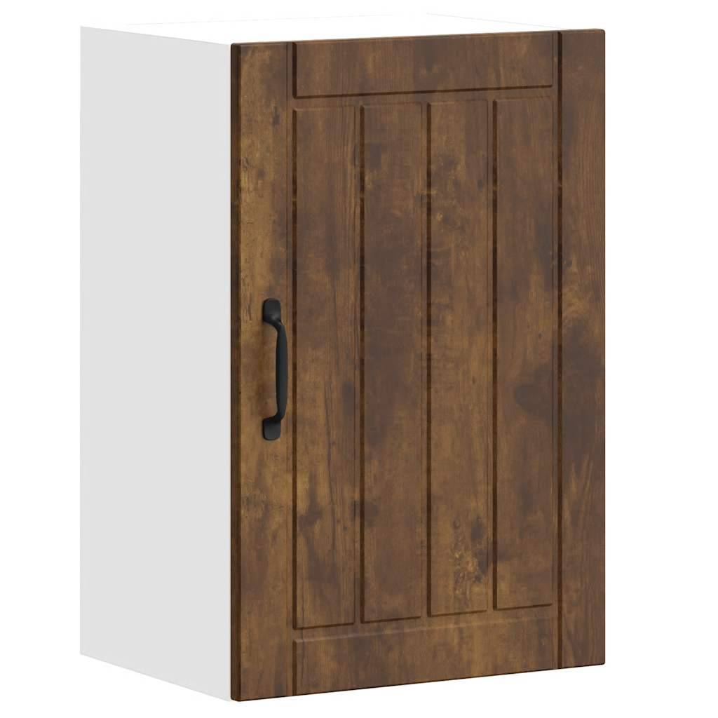 vidaXL Küchen-Hängeschrank Lucca Räuchereiche Holzwerkstoff