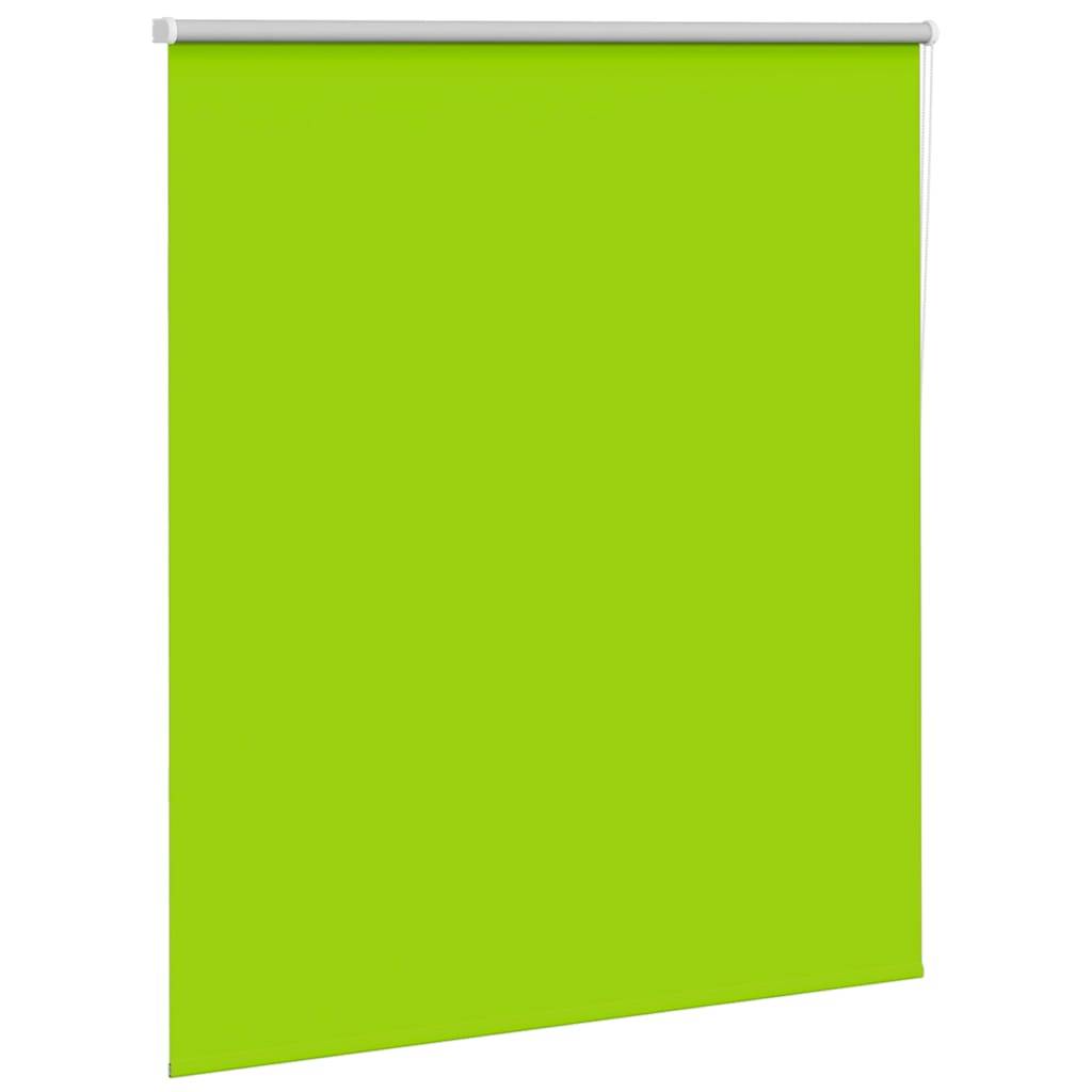 vidaXL Verdunkelungsrollo Grün 125x130cm Stoffbreite 121,6cm Polyester