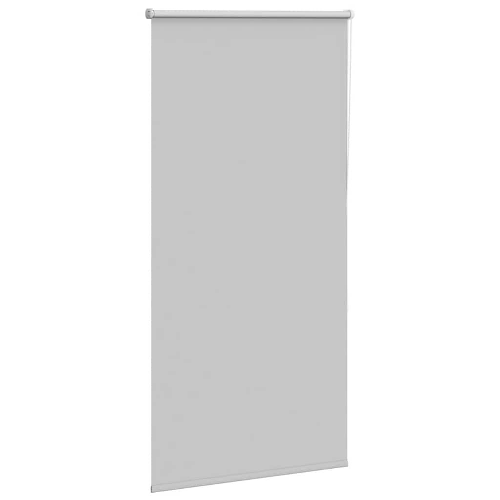 vidaXL Verdunkelungsrollo Hellgrau 85x150 cm Stoffbreite 80,7 cm
