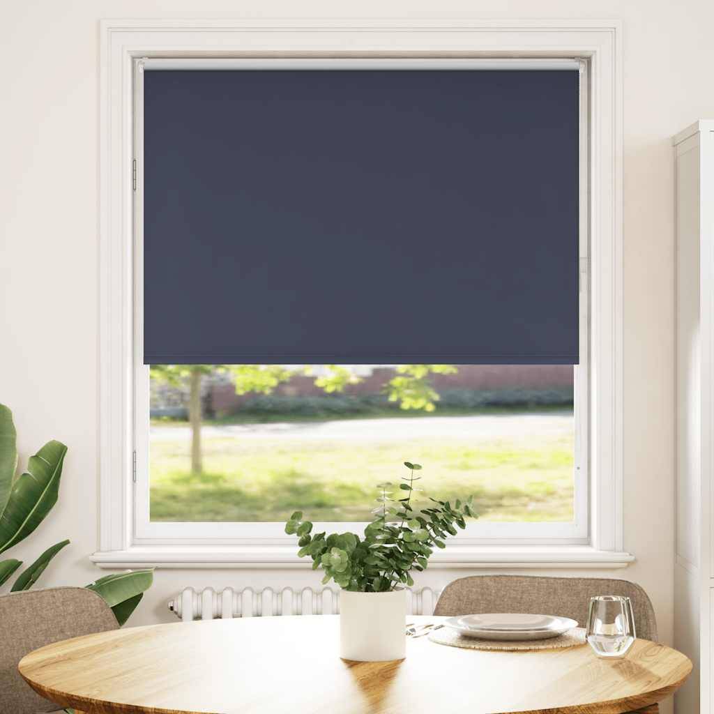 vidaXL Verdunkelungsrollo Marineblau 100x175cm Stoffbreite 95,7cm