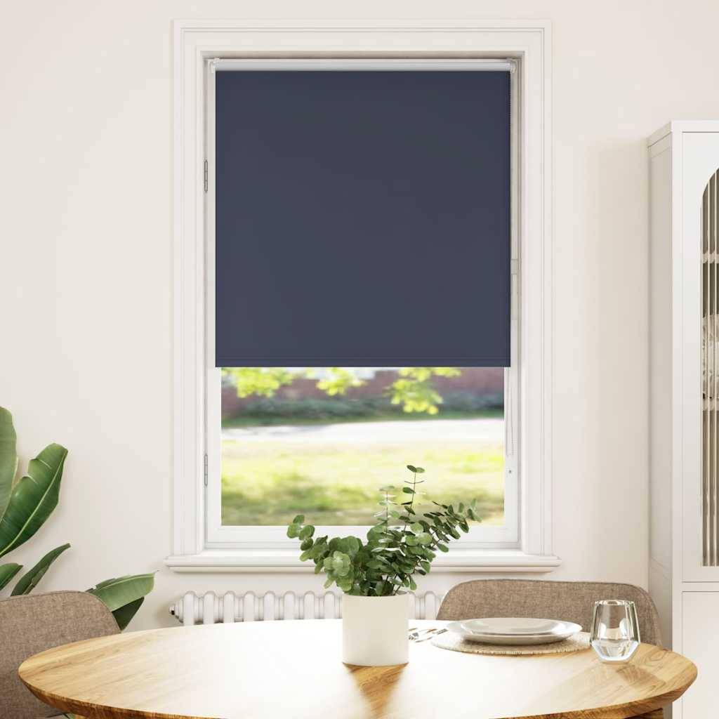 vidaXL Verdunkelungsrollo Marineblau 80x175cm Stoffbreite 75,7 cm