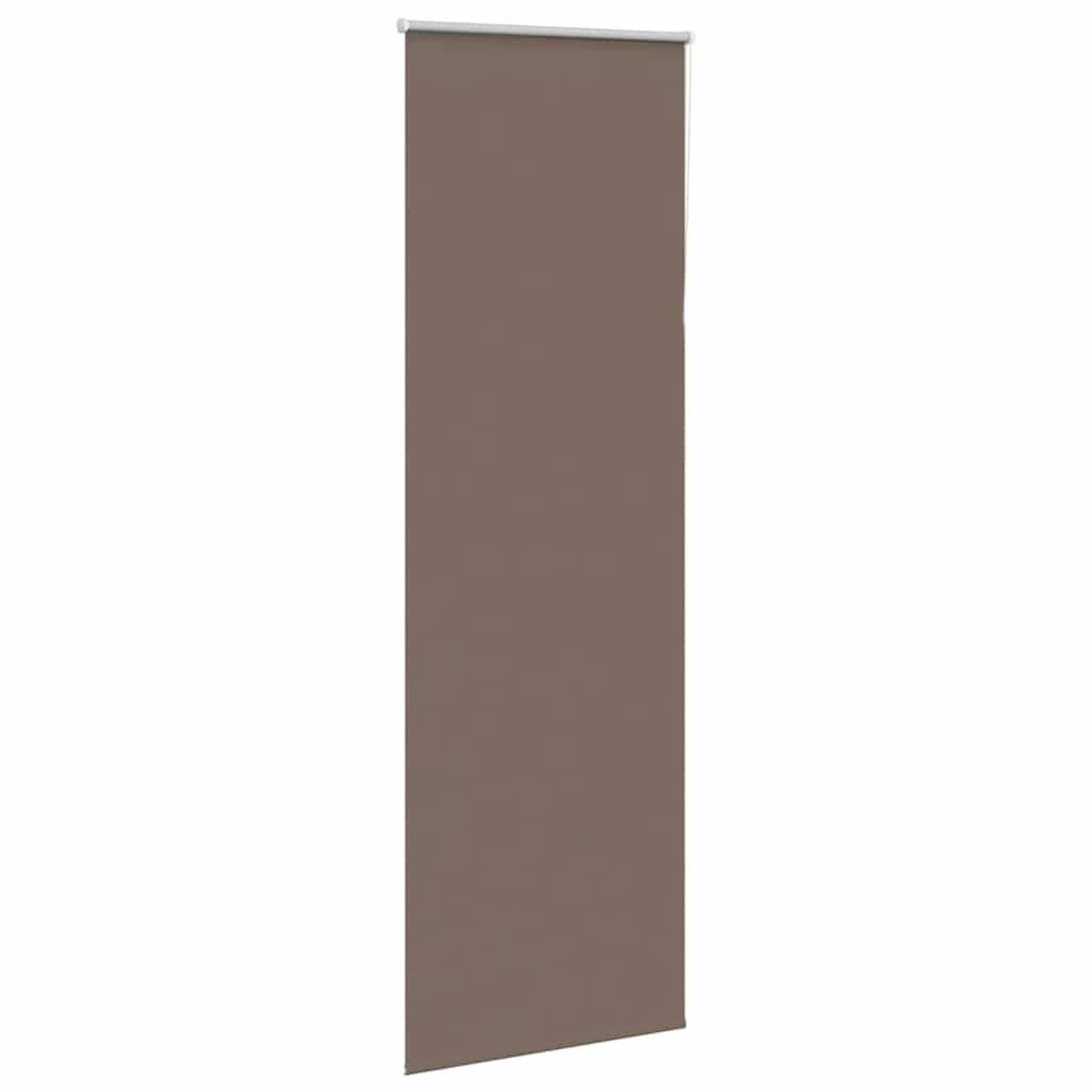 vidaXL Verdunkelungsrollo Kaffeebraun 85x230 cm Stoffbreite 80,7 cm