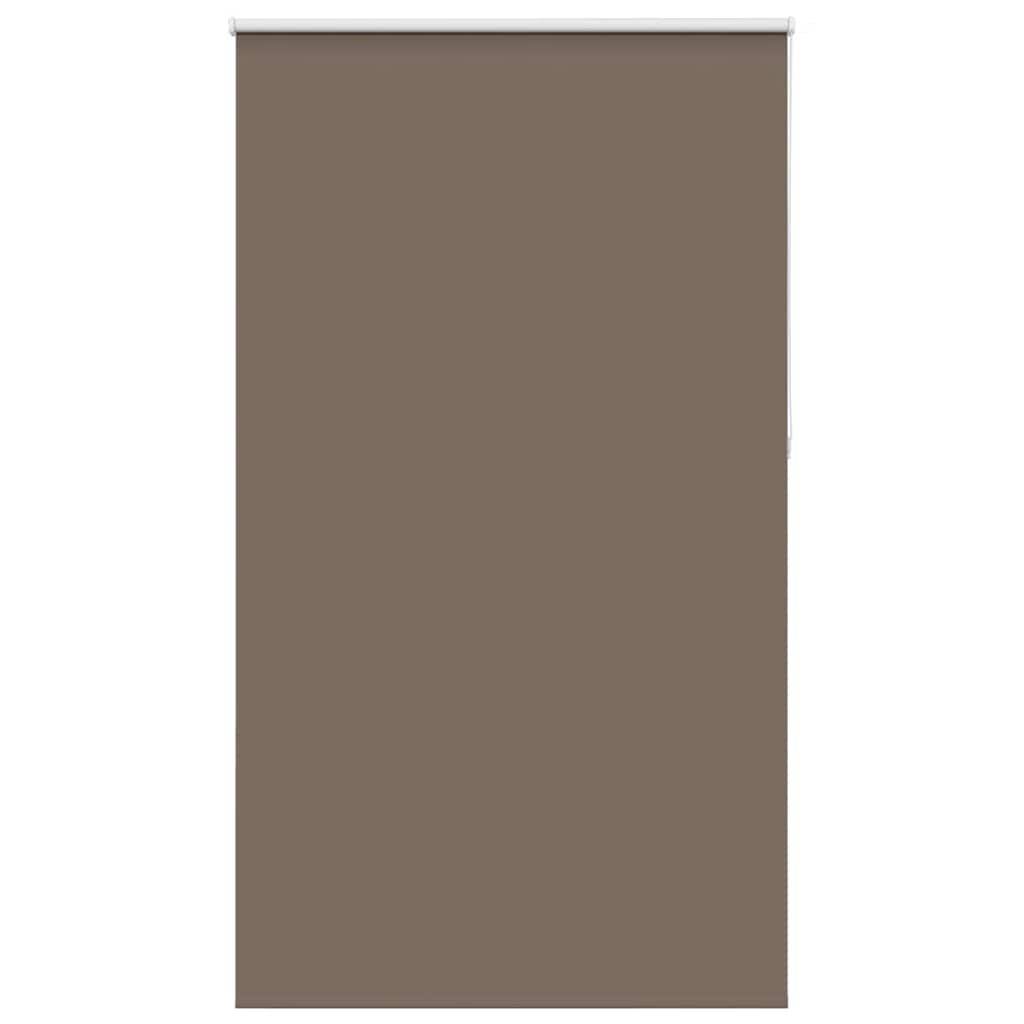 vidaXL Verdunkelungsrollo Kaffeebraun 135x210 cm Stoffbreite 131,6 cm