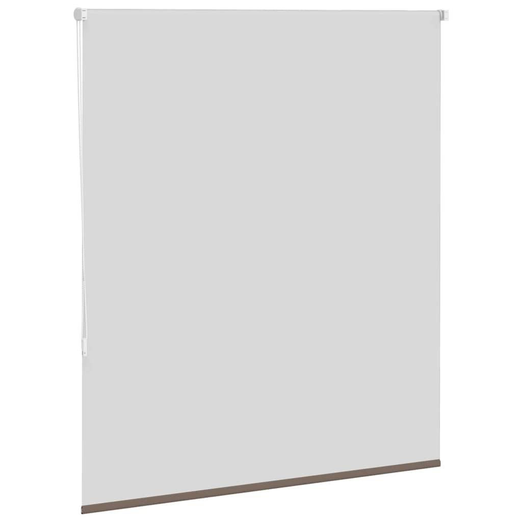 vidaXL Verdunkelungsrollo Kaffeebraun 130x175 cm Stoffbreite 126,6 cm