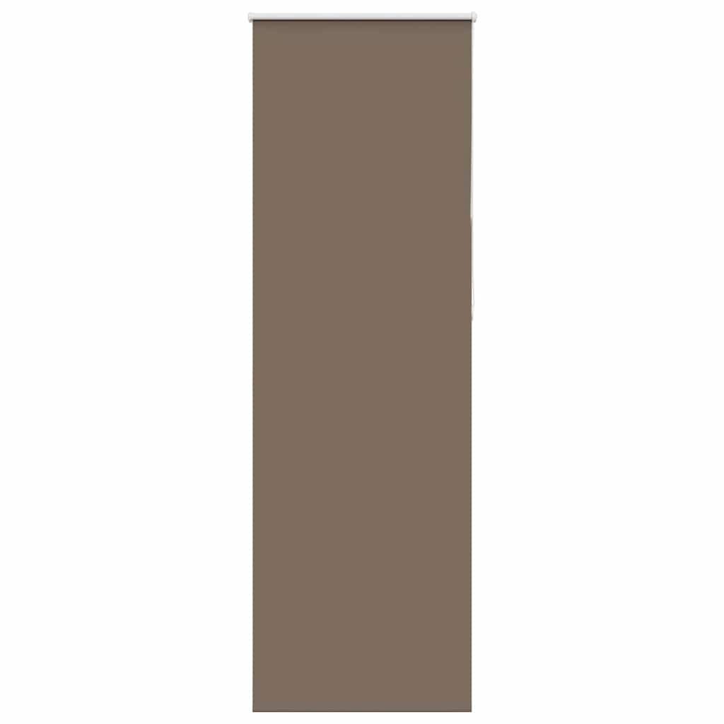vidaXL Verdunkelungsrollo Kaffeebraun 65x230 cm Stoffbreite 60,7 cm