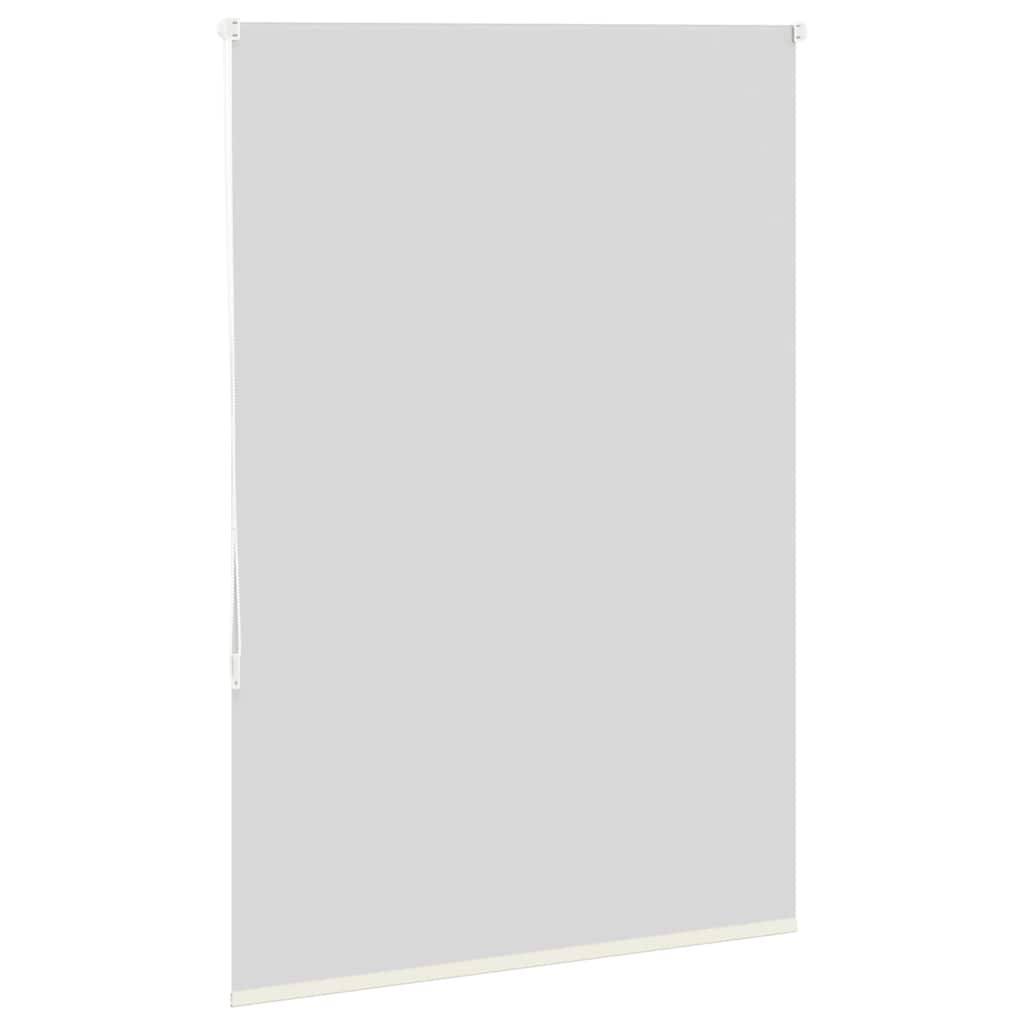 vidaXL Verdunkelungsrollo Cremeweiß 95x150cm Stoffbreite 90,7 cm