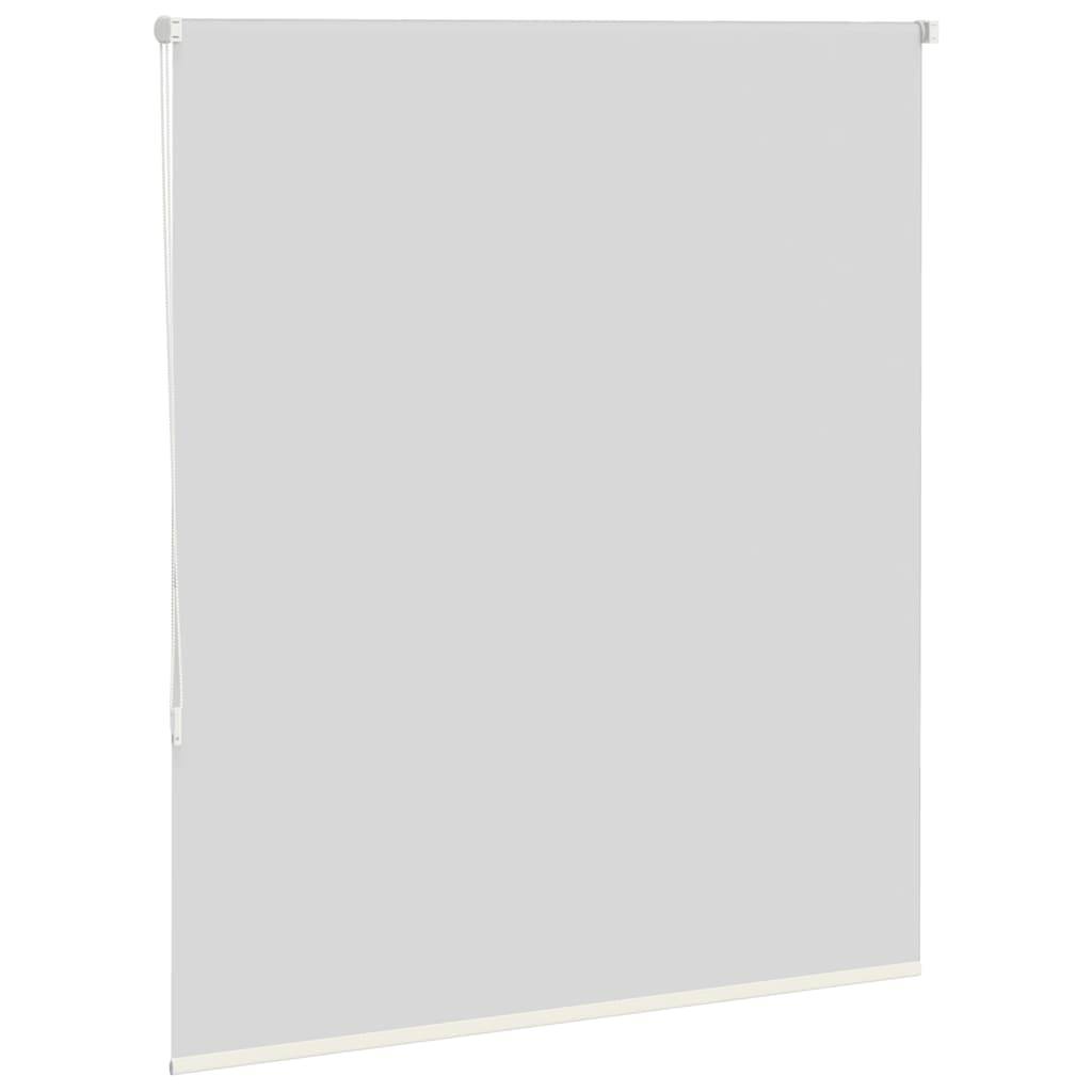 vidaXL Verdunkelungsrollo Cremeweiß 140x175cm Stoffbreite 136,6cm