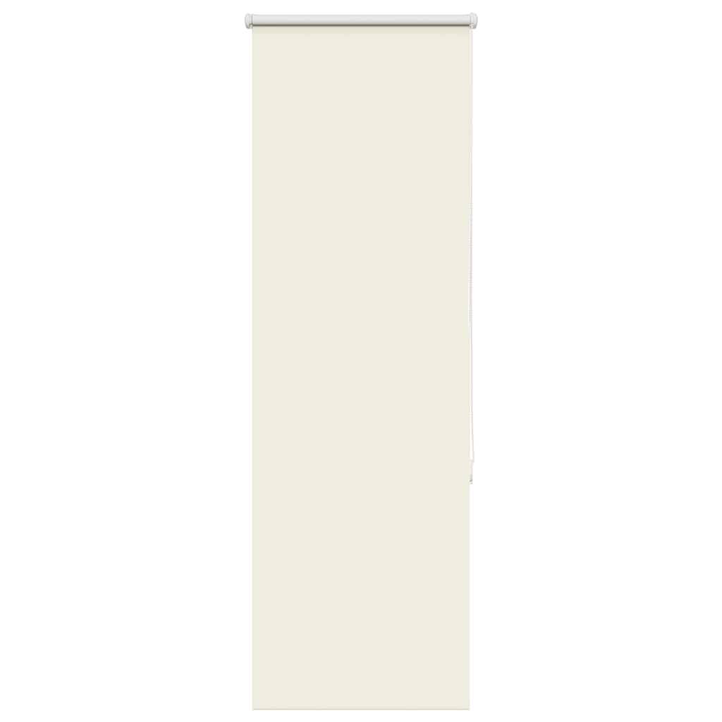 vidaXL Verdunkelungsrollo Cremeweiß 50x175cm Stoffbreite 45,7 cm