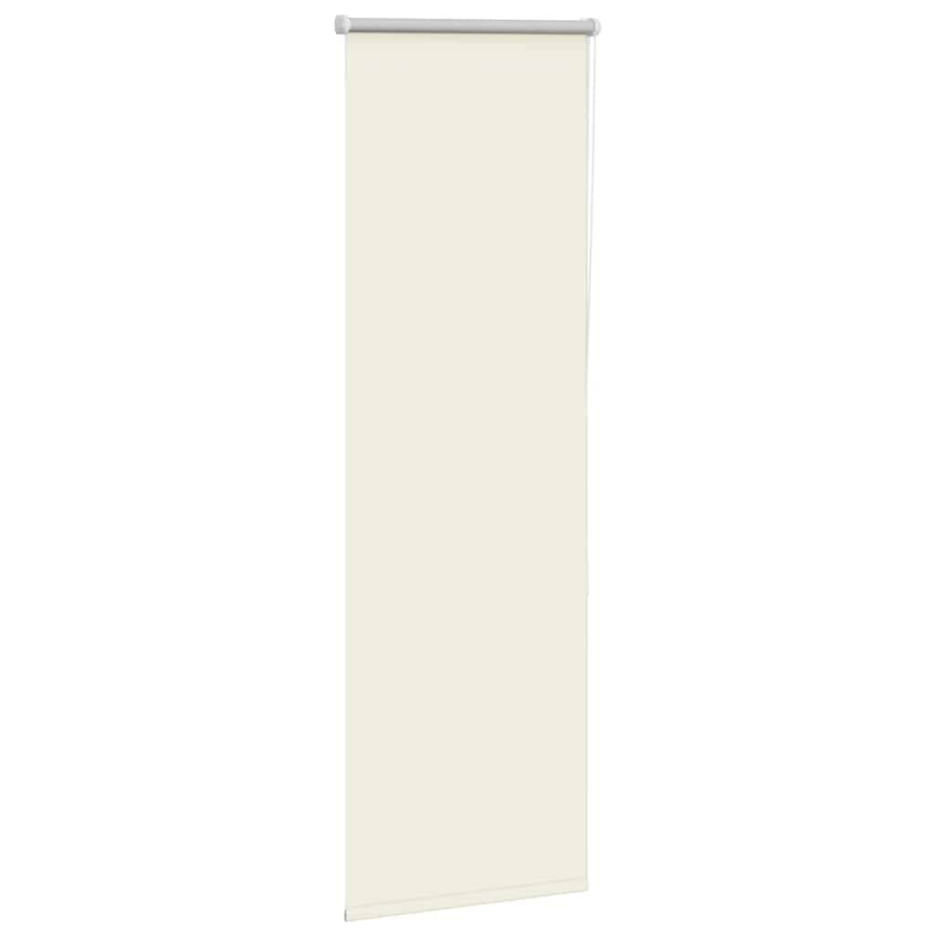 vidaXL Verdunkelungsrollo Cremeweiß 60x175cm Stoffbreite 55,7 cm