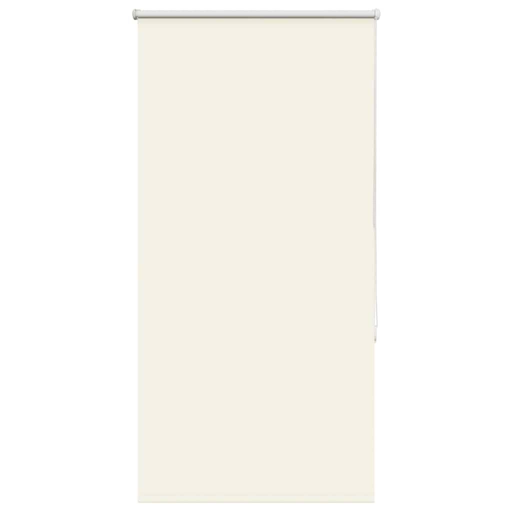 vidaXL Verdunkelungsrollo Cremeweiß 75x130cm Stoffbreite 70,7 cm