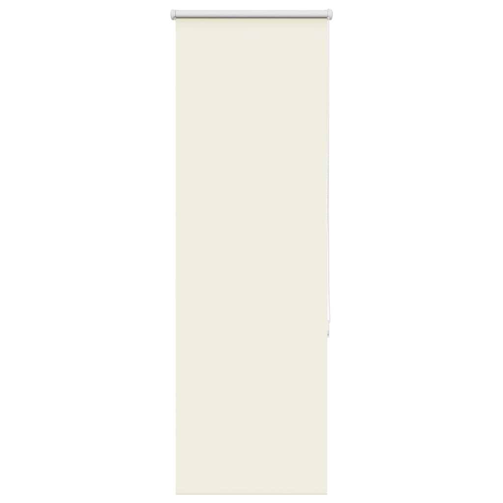 vidaXL Verdunkelungsrollo Cremeweiß 45x175cm Stoffbreite 40,7 cm