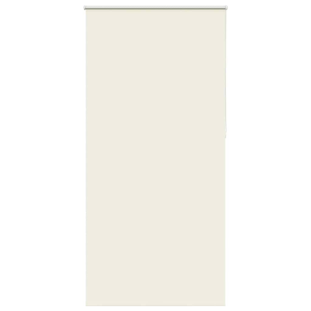 vidaXL Verdunkelungsrollo Cremeweiß 105x230cm Stoffbreite 100,7cm