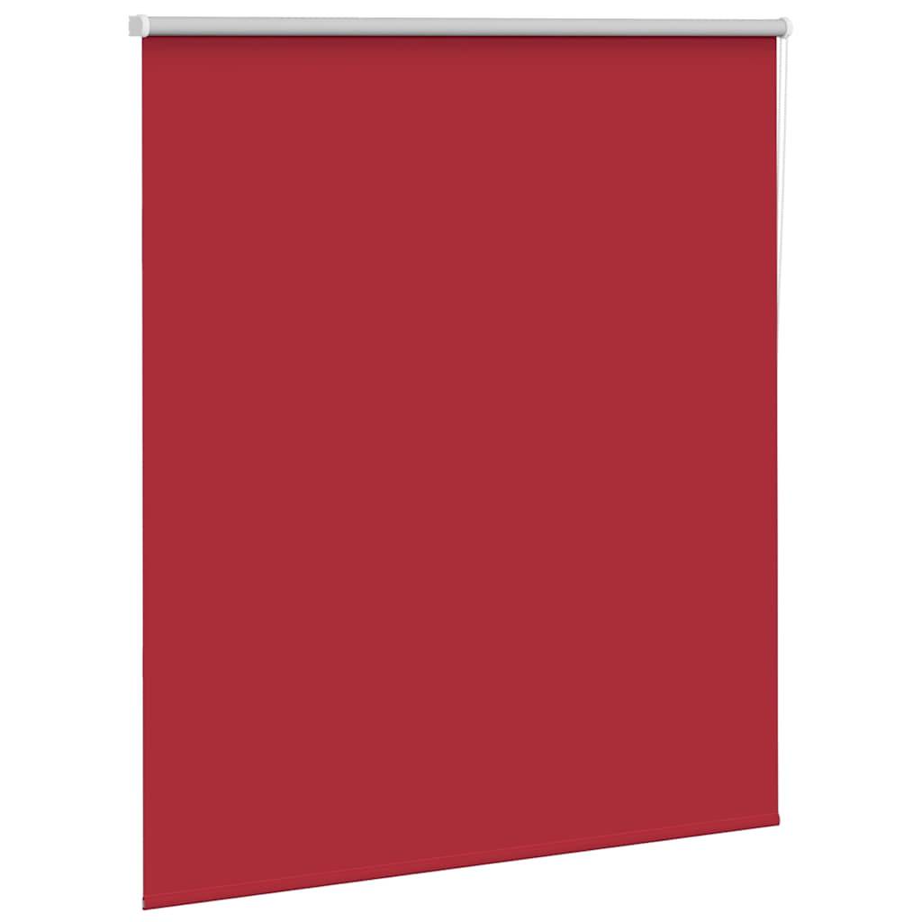 vidaXL Verdunkelungsrollo Rot 130x175cm Stoffbreite 126,6cm Polyester